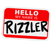 Rizzler Name Tag Rizz Dry Zone Grid Polo