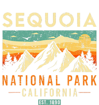 Sequoia Est. 1890 Retro California National Park Flexfit Unipanel Trucker Cap