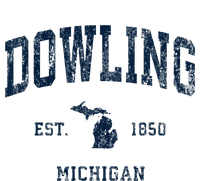 Dowling Michigan Mi Vintage Athletic Sports Design Tall Long Sleeve T-Shirt