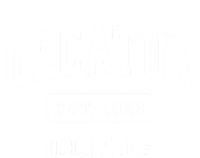 Decatur Illinois Il Vintage Established Sports 7-Panel Snapback Hat