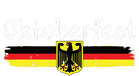 Oktoberfest German Drinking Vintage German Flag Women's V-Neck T-Shirt