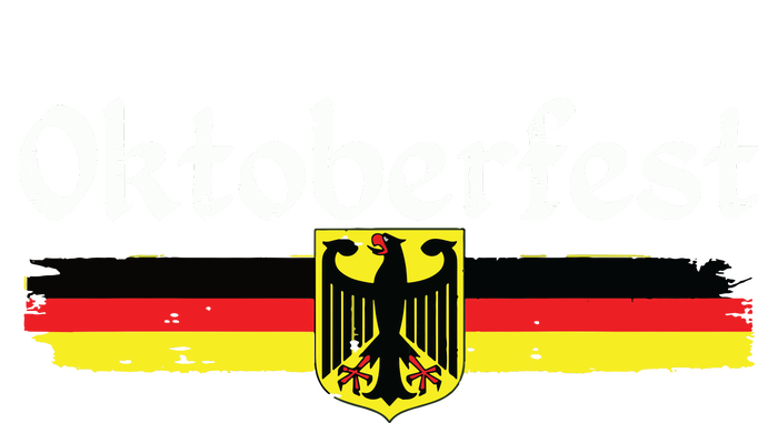 Oktoberfest German Drinking Vintage German Flag Women's V-Neck T-Shirt