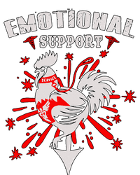 Emotional Support Chicken Emotional Support Cock Women's T-Shirt