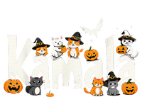 Kamala Halloween Cat Pumpkin Witch Hat Lover Kamala Haris T-Shirt