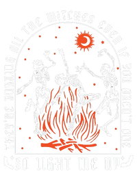 TheyRe Burning All The Witches Dancing Skeleton T-Shirt