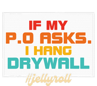 If My P.O Asks. I Hang Drywall Sustainable Knit Beanie