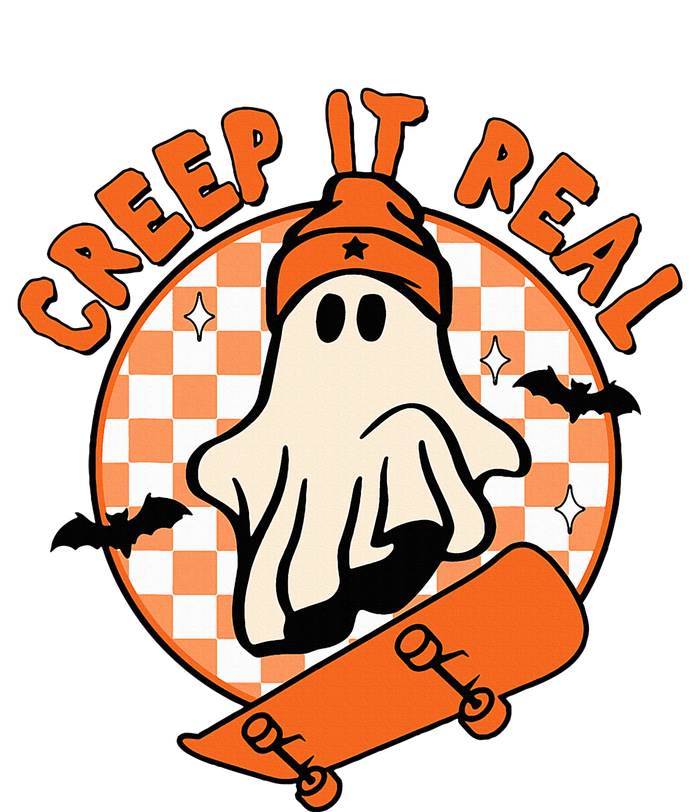 Halloween Creep It Real Ghost Boy Fall Season Women's T-Shirt