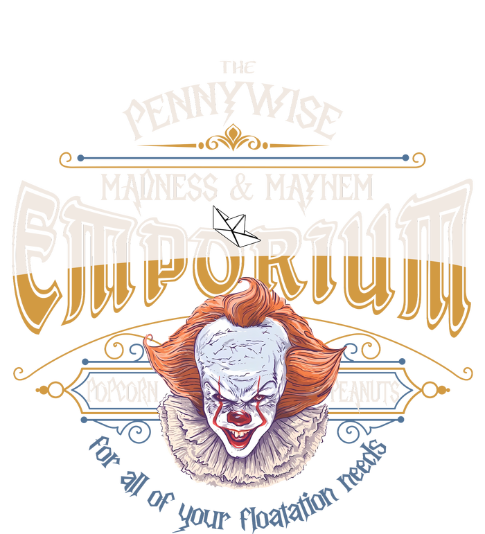 The Pennywise Emporium Madness And Mayhem Halloween Horror Toddler Sweatshirt