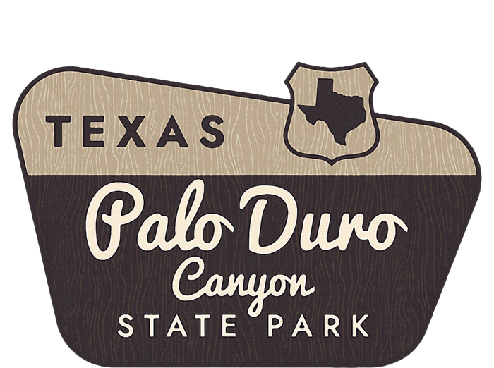 Palo Duro Canyon State Park Texas Tx Welcome Sign Vacation T-Shirt