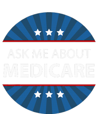 Ask Me About Medicare Women's V-Neck T-Shirt