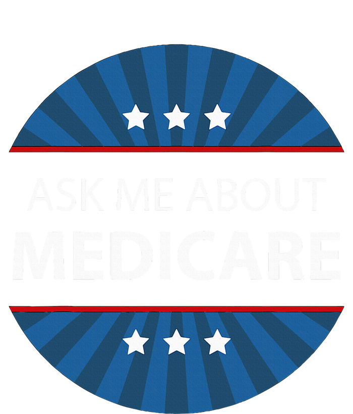 Ask Me About Medicare Women's V-Neck T-Shirt