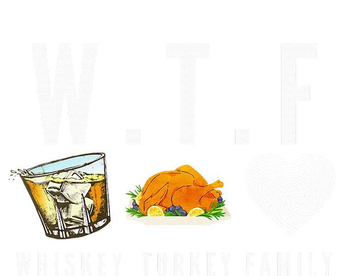 Whiskey Turkey Family Drawstring Bag