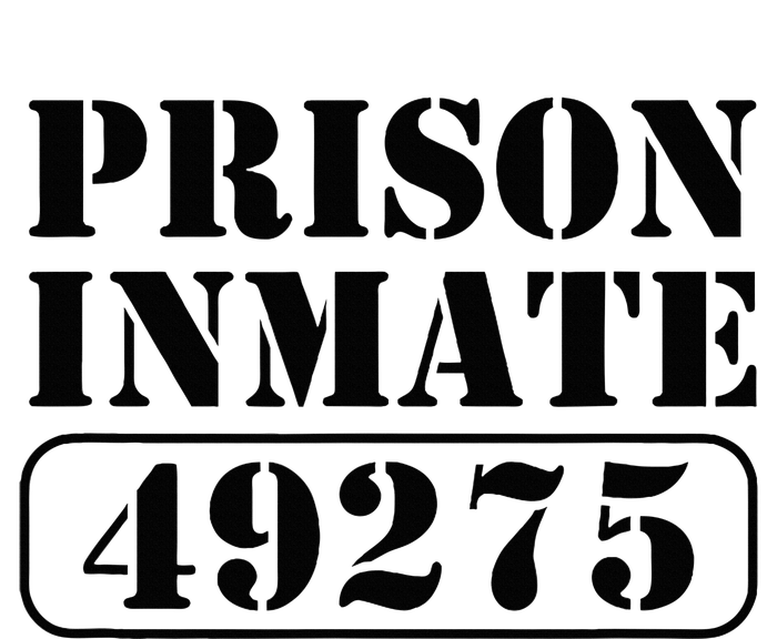 Prisoner Costume Prison Inmate County Jail Halloween T-Shirt