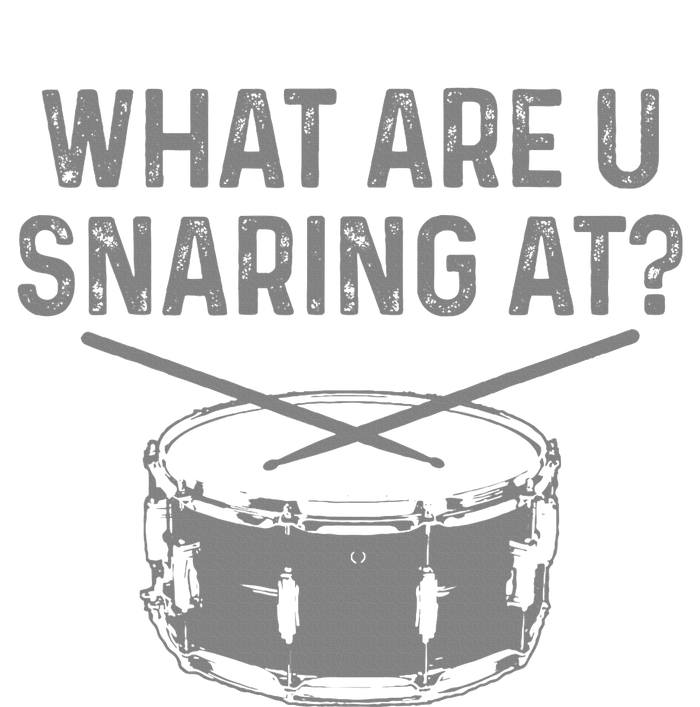 Drummer What Are You Snaring At Funny Drums Snare T-Shirt