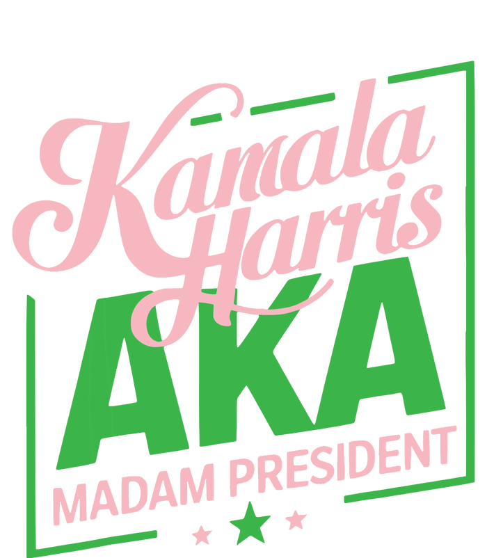 Aka Kamala Harris Madam President Mesh Reversible Basketball Jersey Tank