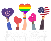 Harris Waltz 2024 Unity Over Division Lgbtq Equality T-Shirt