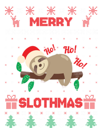 Merry Slothmas Christmas Funny Sloth Xmas Design Funny Gift T-Shirt