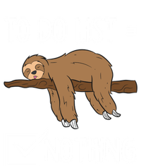 Sloth Tired Todo List Nothing Lazy Sloth Gift Tie Dye Hoodie