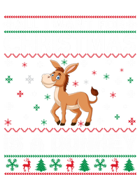 All I Want For Christmas Is A Donkey Ugly Xmas Cool Gift Premium Hoodie