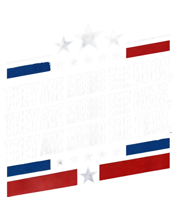 They Are Eating The Dogs The Cats The Pets Funny Trump Hooded Wearable Blanket