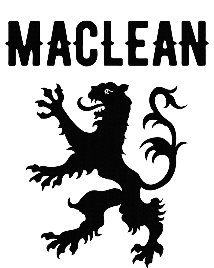 Maclean Clan Scottish Family Name Scotland Heraldry T-Shirt