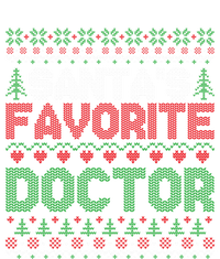 Xmas SantaS Favorite Doctor Funny Ugly Christmas Cute Gift USA-Made Snowflake Beanie