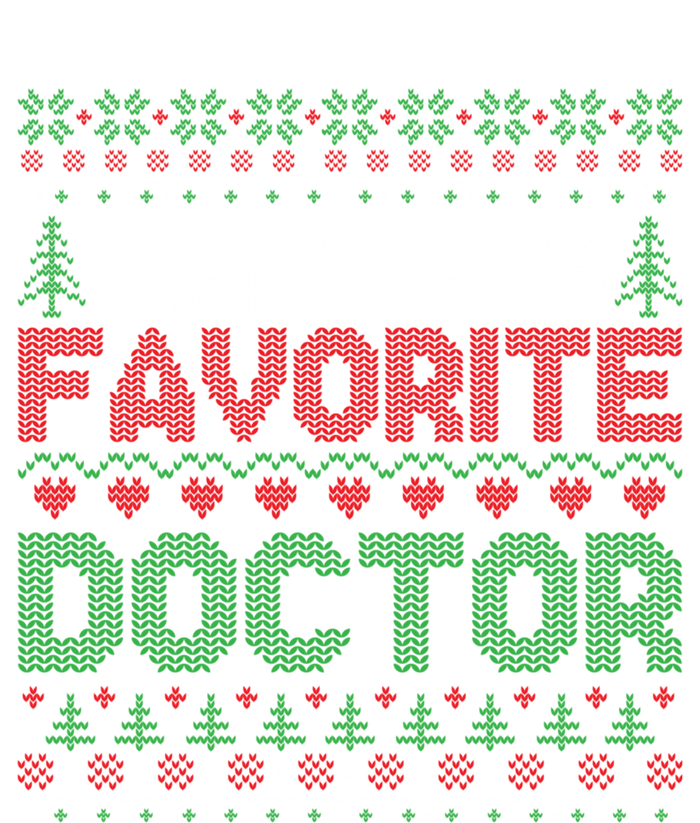 Xmas SantaS Favorite Doctor Funny Ugly Christmas Cute Gift USA-Made Snowflake Beanie