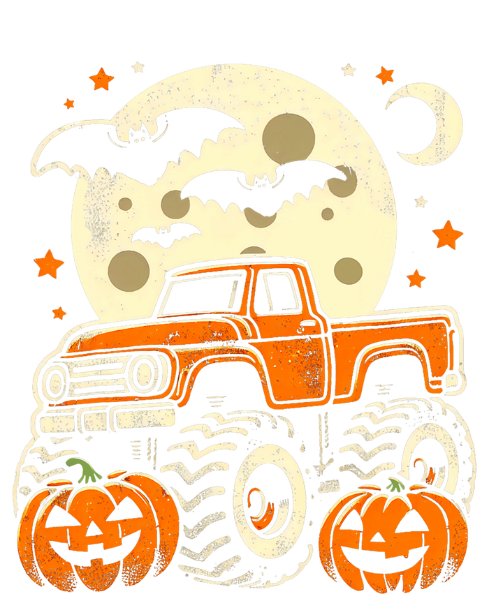 Halloween Monster Truck Pumpkin Halloween Performance Fleece Hoodie