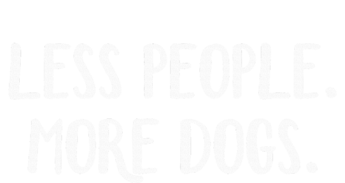 Less People More Dogs Daily Commute Backpack