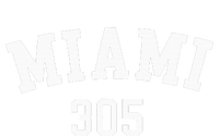 Miami 305 Usa American College Font T-Shirt