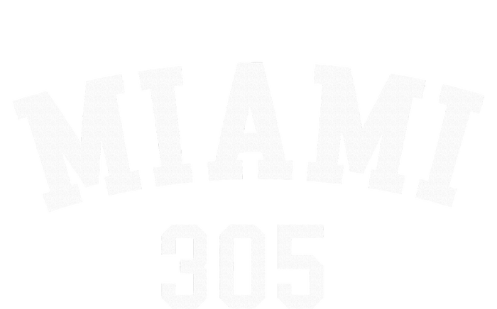 Miami 305 Usa American College Font T-Shirt