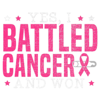 I Battled Cancer And Won Breast Cancer Survivor Toddler Fine Jersey T-Shirt