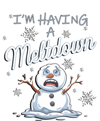 Funny Snow Sarcastic Puns IM Having A Meltdown Snow Gift Tie Dye Hoodie