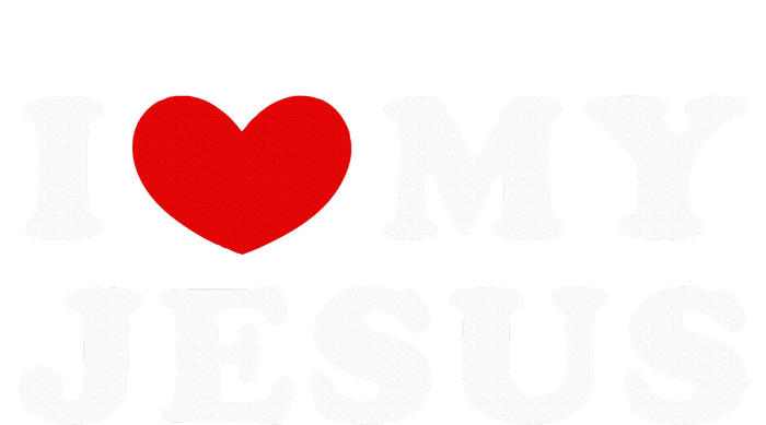 I Love My Jesus I Heart My Jesus Cooling Performance Long Sleeve Crew