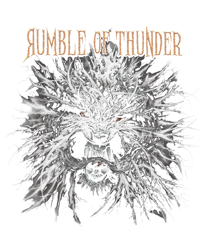 The Hu R.U.M.B.L.E Of Thunder Album Art Flat Bill Trucker Hat