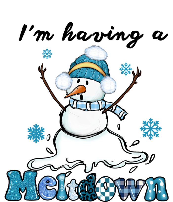 IM Having A Meltdown Snow Christmas Funny Xmas Gift Bumper Sticker