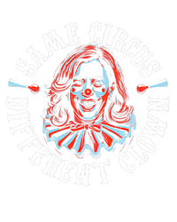 Same Circus Different Clown Funny Kamala Harris Clown Coaster