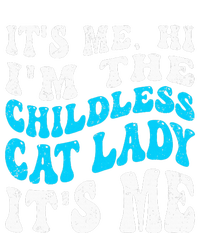 Its Me Hi Im The Childless Cat Lady High Crown Mesh Back Trucker Hat