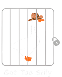 Funny Silly Goose Lover Mugshot Meme Got Too Silly T-Shirt