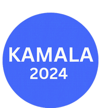 Kamala 2024 With Large Dot In Blue Women's Strappy Tank