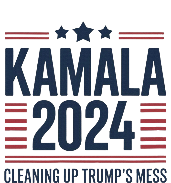 Trump Vs Kamala Presidential Debate 2024 Cleaning Up Mess Pajama Set