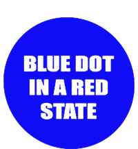 Blue Dot In A Red State Nebraska Vote Kamala Harris Walz Baby Bodysuit