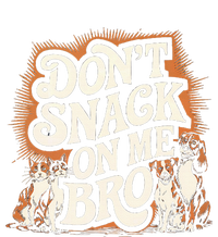 DonT Snack On Me Bro Pet Dog Ladies PosiCharge Competitor Racerback Tank