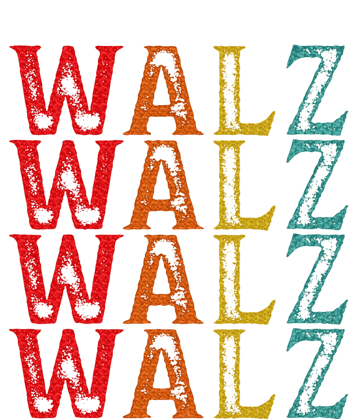 Harris Walz Waltz 2024 Tim Walz Waltz Last Name T-Shirt