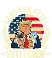 Save Our Pets Vote For Trump 2024 Trump Vance 2024 Election Grommeted Golf Towel