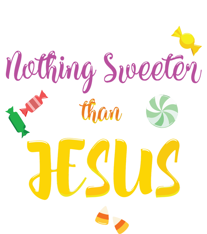 Nothing Sweeter Than Jesus Christian Halloween Kids Long Sleeve Shirt