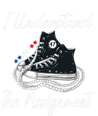 I Understand The Assignment Chucks And Pearls 2024 Election Women's Fleece Hoodie