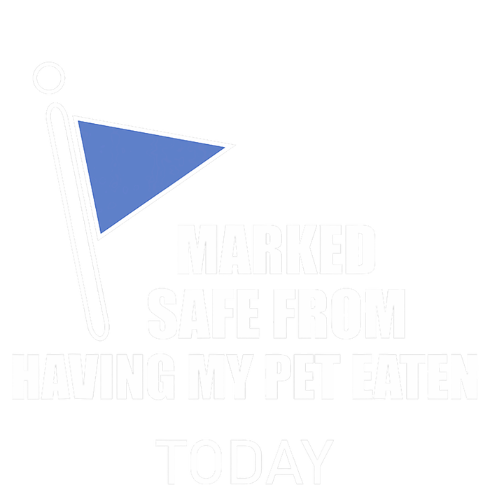 Marked Safe From Having My Pet Eaten Today USA-Made Doggie Bandana