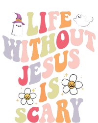 Life Is Scary Without Jesus Souls Day Halloween Women Youth Performance Sprint T-Shirt