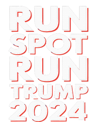 Trump Run Spot Run Funny Trump 2024 Merchandise Hoodie